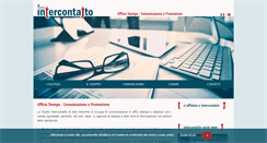 Desktop Screenshot of intercontatto.it
